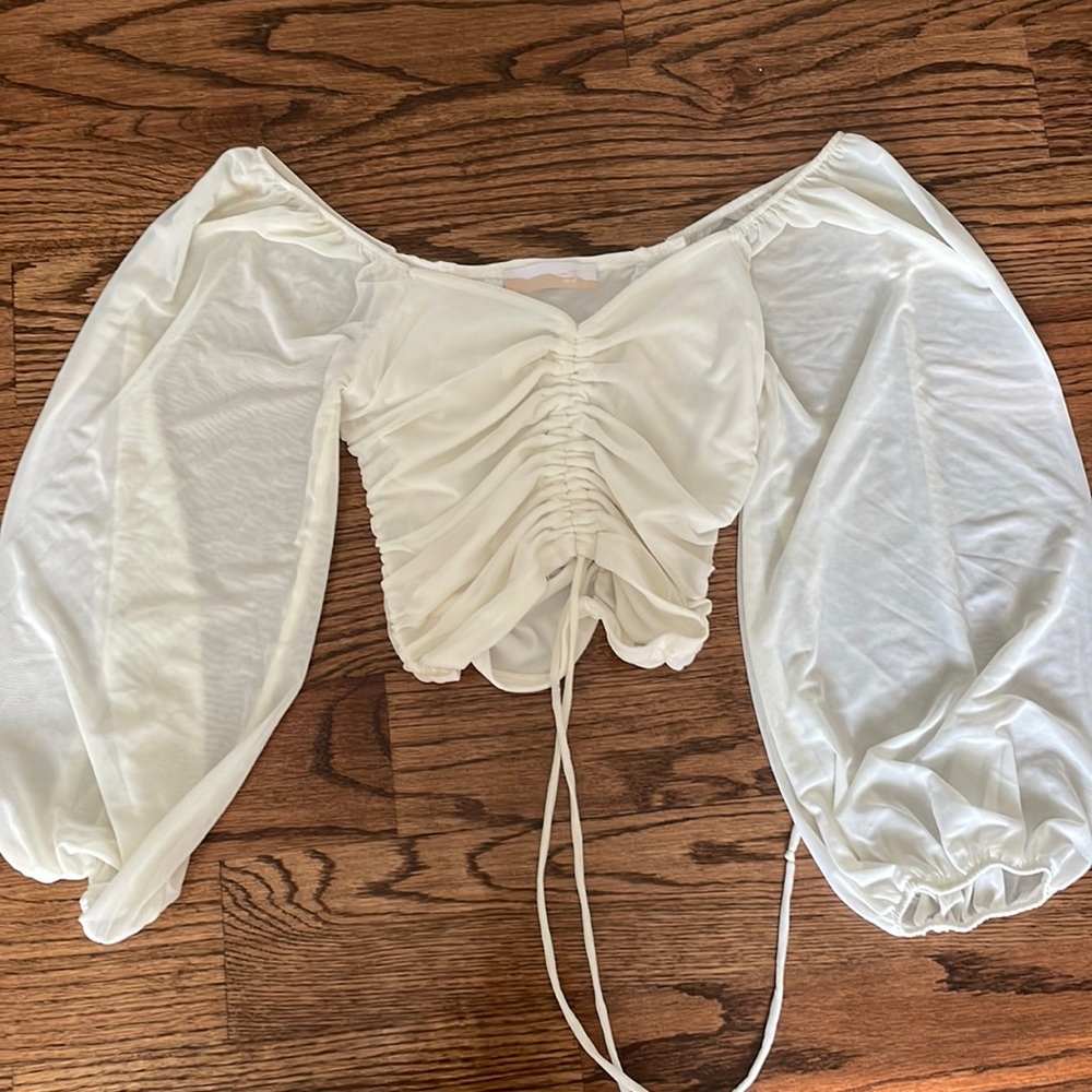 North End Long Sleeve Scrunch Top